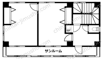 ドメインビル5Fの間取図