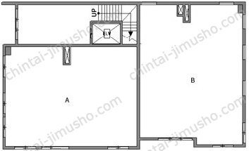 東川口4丁目店舗1Fの間取図