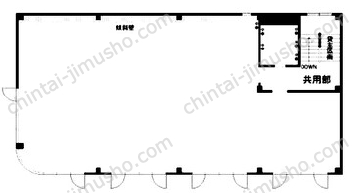 千利ビル3Fの間取図