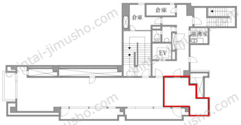 亀楽ビル8Fの間取図