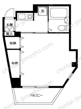 第2小島ビル2Fの間取図