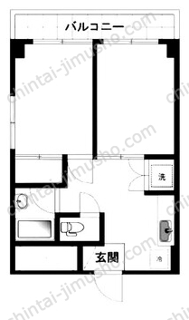 ワコー大塚マンション6Fの間取図