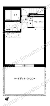 グランドメルシー湊4Fの間取図