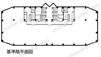 川口センタービル4Fの間取図