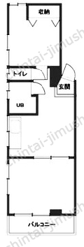 岡芳本店ビル4Fの間取図