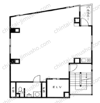 第2MIビル3Fの間取図