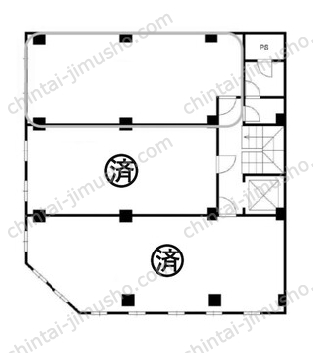 丸幸ビル3Fの間取図