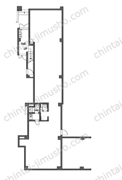 クレスト上町1Fの間取図