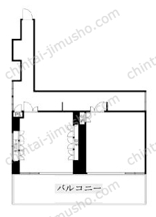 ミツボシ第3ビル8Fの間取図