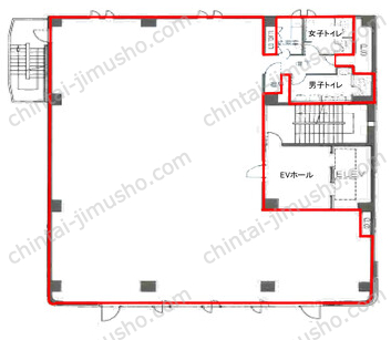 あや九段ビル4Fの間取図