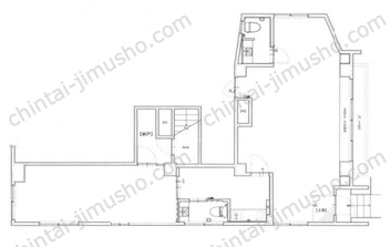 都市研ビル1Fの間取図