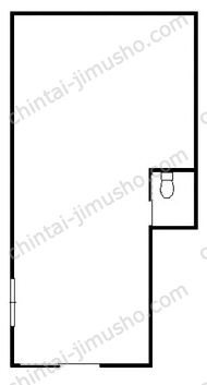 第一田中ビル1Fの間取図