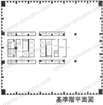 品川シーサイドサウスタワー8Fの間取図