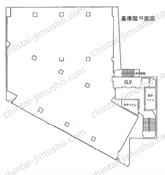 藤久ビル西1号館8Fの間取図