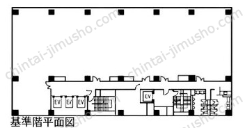 ONE SHINKAWA4Fの間取図