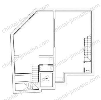 エスセナーリオ梅ヶ丘B1Fの間取図