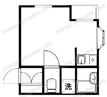 THE VILLA OMOTESANNDO3Fの間取図