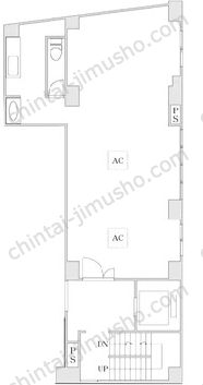 協栄ビル2Fの間取図