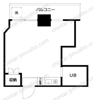 グリーンライフ山崎7Fの間取図