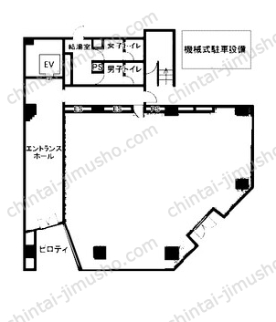 長谷川ビル1Fの間取図