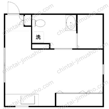 アドバンス代々木1Fの間取図