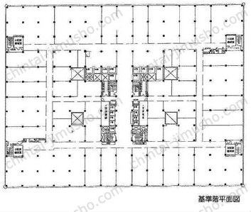 TOCビル11Fの間取図