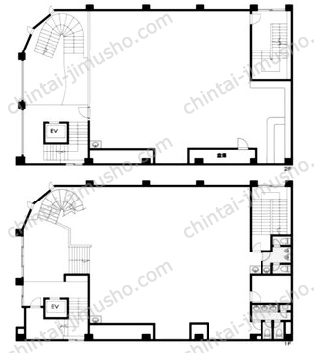 森島ビルⅡ一括貸の間取図