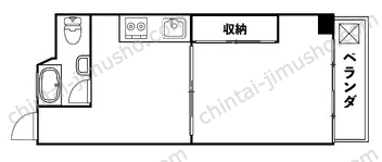 近藤ビル4Fの間取図