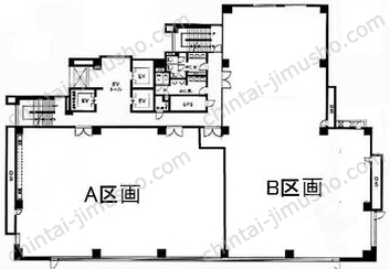 渋谷新南口ビル3Fの間取図