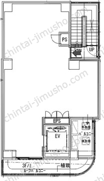 （仮称）モモキタ4Fの間取図