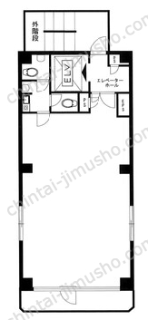 丸屋ビル5Fの間取図