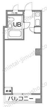 五反田ハイム9Fの間取図