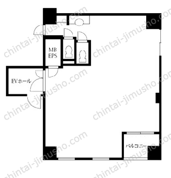 Ethica小伝馬町5Fの間取図