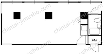 ウィン青山8Fの間取図