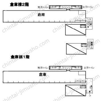 板橋区仲町新築一括貸の間取図