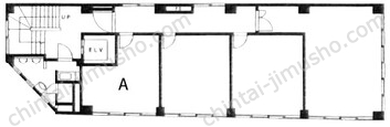 三和ビル3Fの間取図