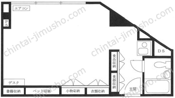 ニューステイトメナー10Fの間取図