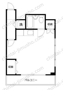 サンフラット佐藤6Fの間取図