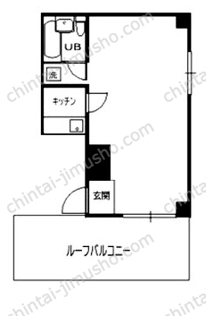 ZEEKS四谷坂町ビル5Fの間取図