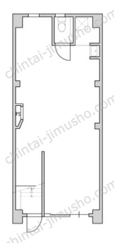 上林ビル1Fの間取図