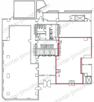 新永ビル1Fの間取図