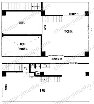 K＆Yビル一括貸の間取図