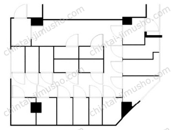 VORT AOYAMA／渋谷表参道ライズオフィス2nd4Fの間取図