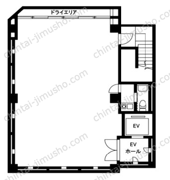 千代田三義ビルB1Fの間取図