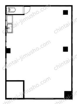 金岡マンション1Fの間取図