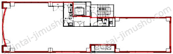 TOWA秋葉原ビル6Fの間取図