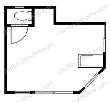 ジュネス香和1Fの間取図