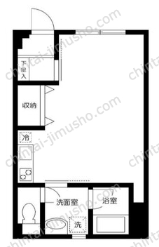 小島ハイツ1Fの間取図