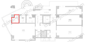 12KANDA4Fの間取図