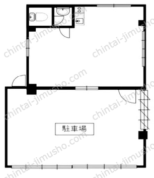 メゾン小峰1Fの間取図